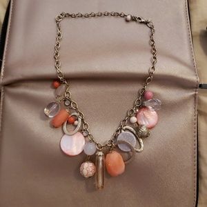 Premier designs necklace 18 inches. Gold tone